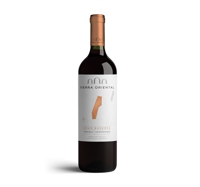 VINO SIERRA ORIENTAL GRAN RESERVA SANGIOVESE 750 M
