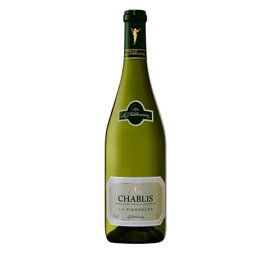 VINO FRANCES LA CHABLISIENNE CHABLIS LA PIERRELEE 750 ML