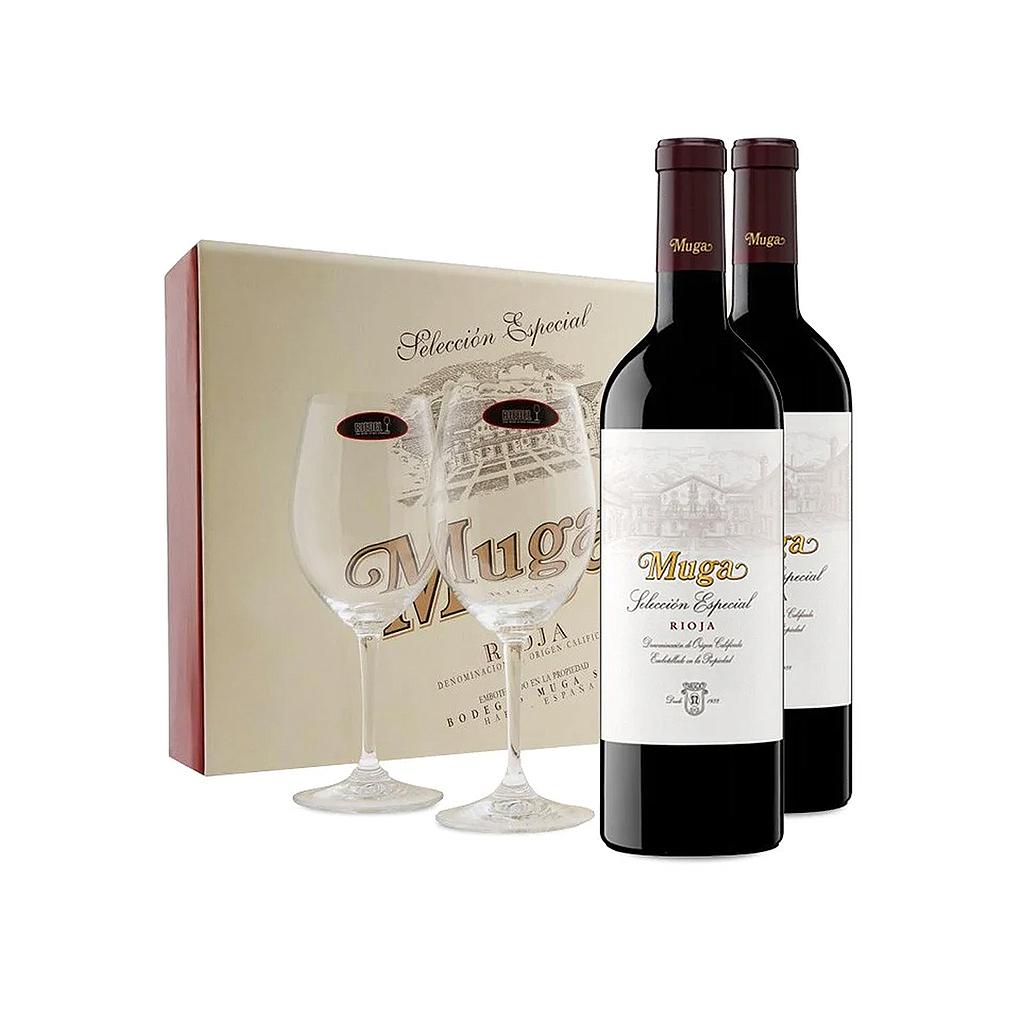 PACK VINO ESPAÑOL MUGA SELECCION ESPECIAL 2016 750 ML
